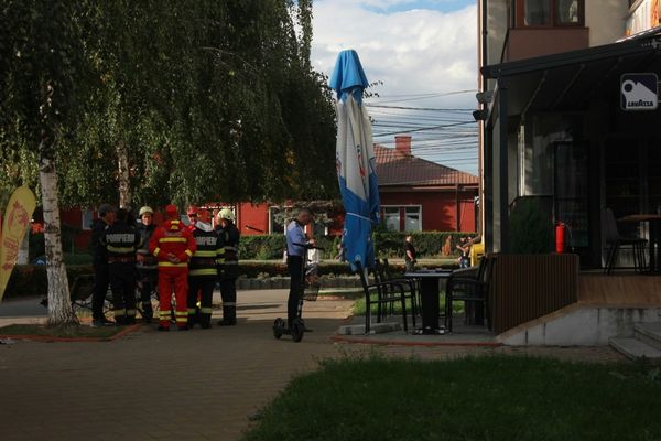 Incendiu la un restaurant cunoscut din Titu! S-a intervenit cu 3 autospeciale de stingere