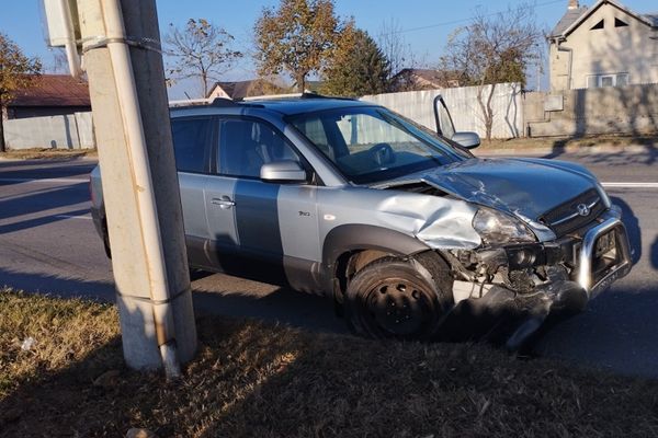 Dâmboviţa. Coliziune violentă la ieșirea din Târgoviște spre Ulmi!