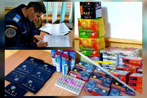 Dâmboviţa. Doi tineri care vindeau petarde, depistați de jandarmi