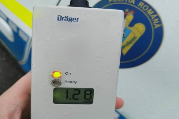 Dâmbovița. Șofer cu alcoolemie de peste 1 la mie prins de polițiști la volan 