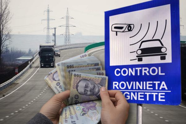 S-au mărit amenzile. Cât este sancțiunea pentru neplata rovinietei în 2023