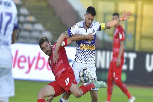 Chindia Târgoviște - FC Argeş 1-1, în Superliga de fotbal