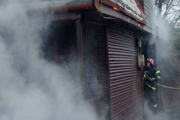 Intervenție în cazul unui incendiu izbucnit la o casa în comuna Bilciurești