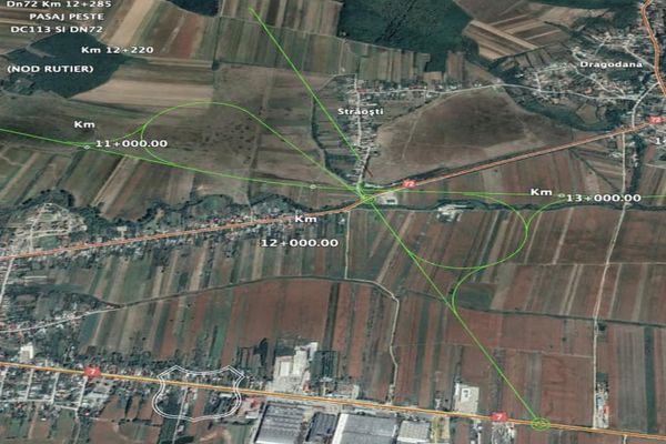 Drumul Expres A1 Găeşti-A3 Ploieşti, noduri rutiere şi traseul aprobat