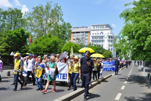 Proteste organizate la Bucureşti de sindicatele din Educație: Sunt așteptate 20.000 de persoane