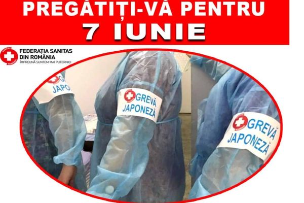 Angajații din instituţiile publice de sănătate şi asistenţă socială, în grevă japoneză