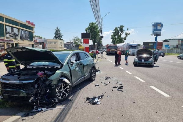 Accident cu trei victime, pe o stradă din Târgoviște 