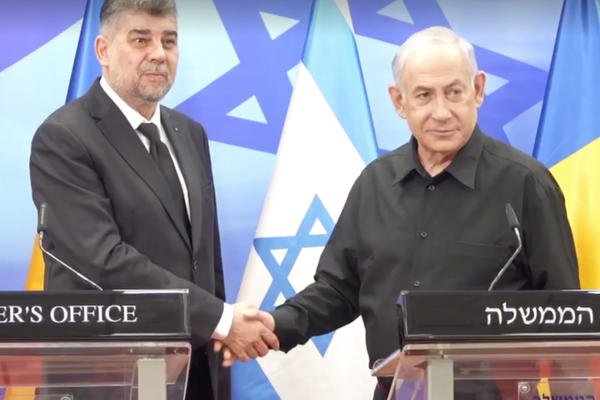 Marcel Ciolacu, mesaj de la Tel Aviv: ”În fața acestor atacuri, Israel are tot dreptul să se apere”