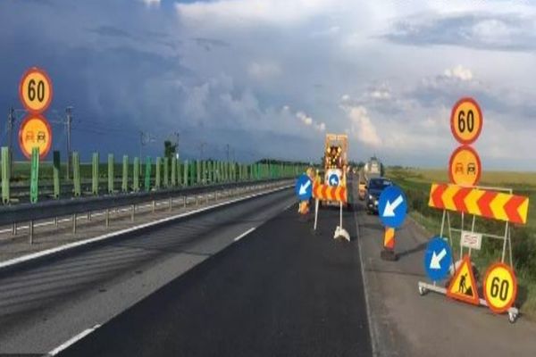 INFOTRAFIC: Circulaţie restricţionată pe Autostrada Soarelui