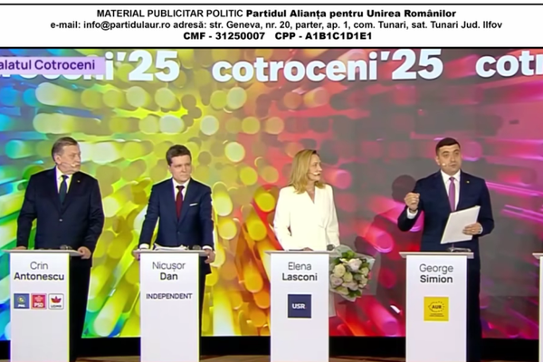 GEORGE SIMION A PĂRĂSIT DEZBATEREA ELECTORALĂ: „DIN RESPECT PENTRU DEMOCRAȚIE ȘI PENTRU VOCEA POPORULUI ROMÂN NU POT SĂ GIREZ ACEASTĂ DEZBATERE ELECTORALĂ!"