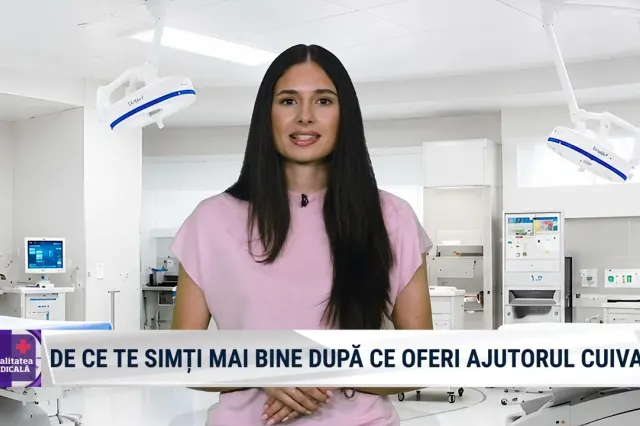 Realitatea Medicală cu Nicole Păcuraru: De ce te simți mai bine după ce ajuți pe cineva?