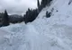 VIDEO Două utilaje surprinse (din nou) de avalanșe, în Bucegi. Drumul este blocat