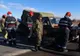 FOTO În accidentul de pe DN 71 a fost implicată o mașină a MApN. Unul din militari este rănit