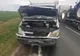 Panică pe DN 71! Trei autovehicule s-au ciocnit, după ce o roată de rezervă a căzut pe șosea