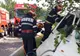 Doi șoferi au ajuns la spital, după o coliziune auto pe DN 72
