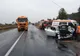 Pieton accidentat grav de o mașină, pe DN 7