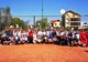 90 de polițiști, jandarmi, pompieri și 2 studente de la Academia de Poliție s-au duelat la Campionatul MAI la tenis
