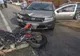 Accident dramatic la Găești, în Dâmbovița. Motociclist transportat în comă, la spital