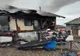 Foto| Incendiu devastator la Șotânga, pornit de la jarul din sobă