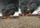 Video| Flăcările au mistuit un tractor, aparținând edilului șef din Morteni, județul Dâmbovița