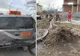 Accident spectaculos la Târgoviște,între un autoturism și o mașină școală
