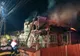 FOTO| Casă mistuită de flăcări la Dragomirești