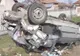 Impact devastator pe DN 72  A. Două persoane au fost transportate de urgență la spital