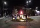 Flacără cu lumina de la Înviere aprinsă în centrul orașului, la Pucioasa