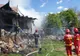 Foto| Casă distrusă de flăcări la Brănești, în Dâmbovița. Totul a plecat de la un aragaz