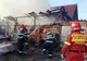 Pompierii din Dâmbovița au salvat din calea flăcărilor două locuințe