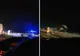 Dâmbovița. Un camion încărcat cu fier a luat foc pe A1