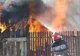 Incendiu violent la o gospodărie din Dâmbovița