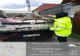 Autoutilitară cu deșeuri, amendată de Garda de Mediu Dâmbovița, după ce a fost oprită în trafic de polițiști 