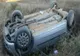 Un șofer aflat sub influența alcoolului s-a răsturnat cu mașina pe Valea Dâmboviței