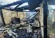 Incendiu la Cândești. O casă a fost distrusă de flăcări