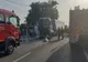 Ciocnire violentă între două Tir-uri, pe DN 72, în Dărmăneşti. Drumul a fost blocat  
