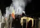 Casă distrusă de flăcări pe Valea Dâmboviței