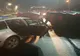 Accident cu două autoturisme, dintre care una răsturnată, la ieșirea din Târgoviște spre Ulmi