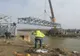 Dâmboviţa. A început montarea structurii metalice a podului de peste râul Argeș 