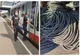 Tineri din Dâmbovița reținuți pentru furt de cabluri din stația CFR Fieni în valoare de 10.664,62 de lei