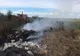 Dâmboviţa. Incendiu violent la Conţeşti Au ars 500 kilograme de deșeuri și 1000mp de vegetație uscată