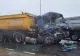 Dâmboviţa. Coliziune între două tiruri pe DN 1A, la Crevedia