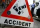 Accident cu trei mașini în Târgoviste! O persoană a fost rănită