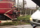 VIDEO La Târgoviște trenul pare să dea prioritate maşinilor