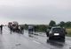 Update-Video| Accident teribil pe A1, în Dâmbovița. Două persoane sunt rănite grav. Traficul este blocat