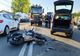Accident grav în apropierea municipiului Târgoviște! Motociclist rănit, după ce a fost lovit de o mașină