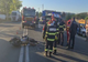 Dâmboviţa: Accident rutier grav pe DN71. Două autoturisme şi o motocicletă implicate